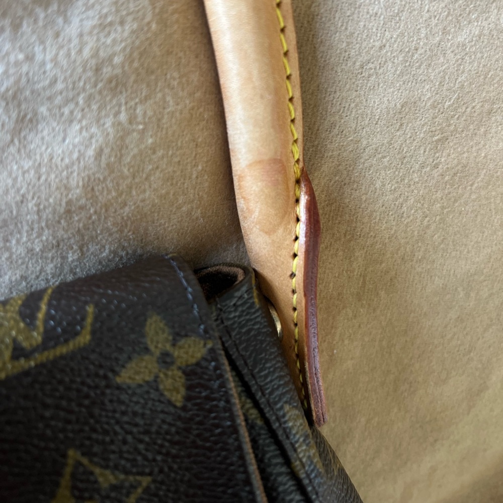 Vintage Louis Vuitton Monogram Printed Leather Shoulder Bag - Picture 15 of 17